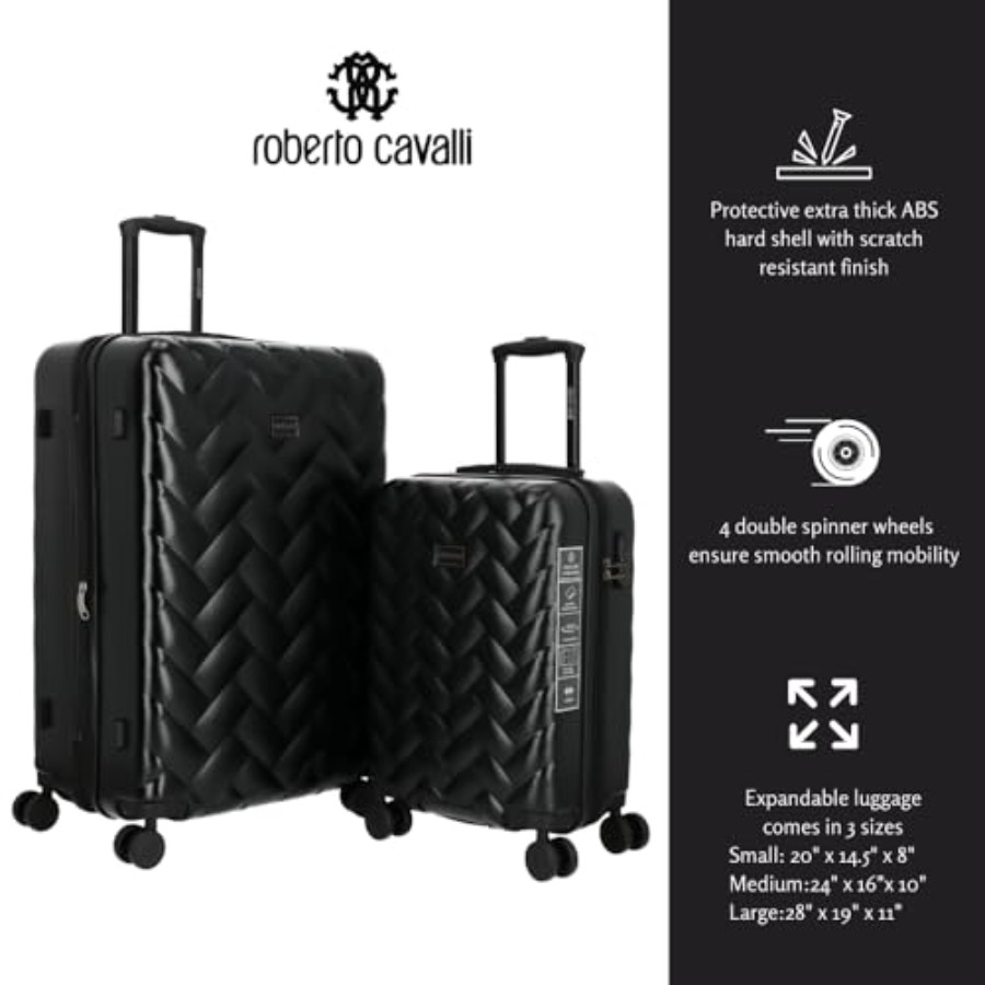 Travel luggage set: polycarbon - огляд і ціна Expandable Hard Shell Luggage Set