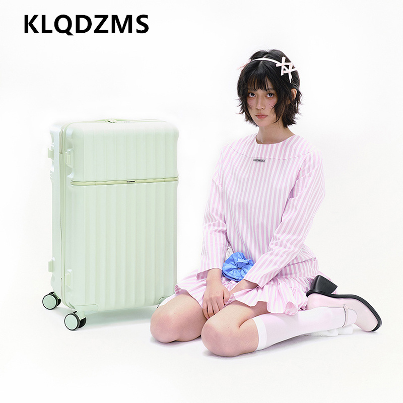 KLQDZMS Rolling Suitcase Large - огляд і ціна Spinner Wheel Rolling Suitcase 20 Inch