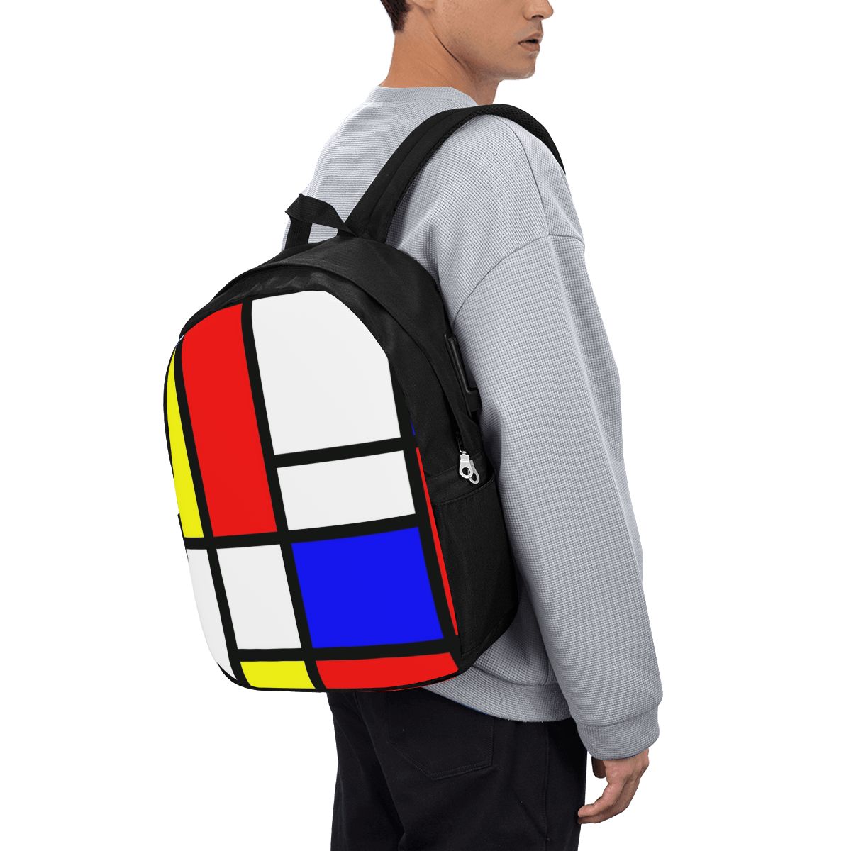Piet Mondrian Composition  Bac - огляд і ціна Travel Bags