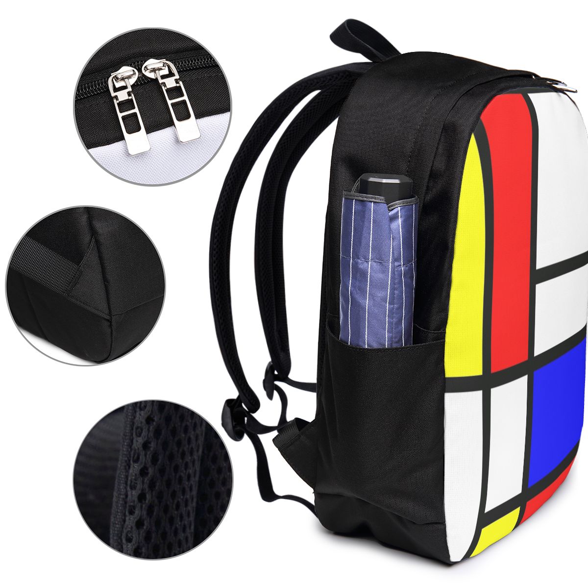 Piet Mondrian Composition  Bac - огляд і ціна Travel Bags