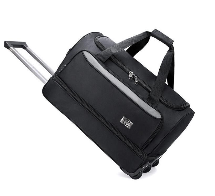 22 inch Men carry on hand Lugg - огляд і ціна Foldable Rolling Luggage Bag