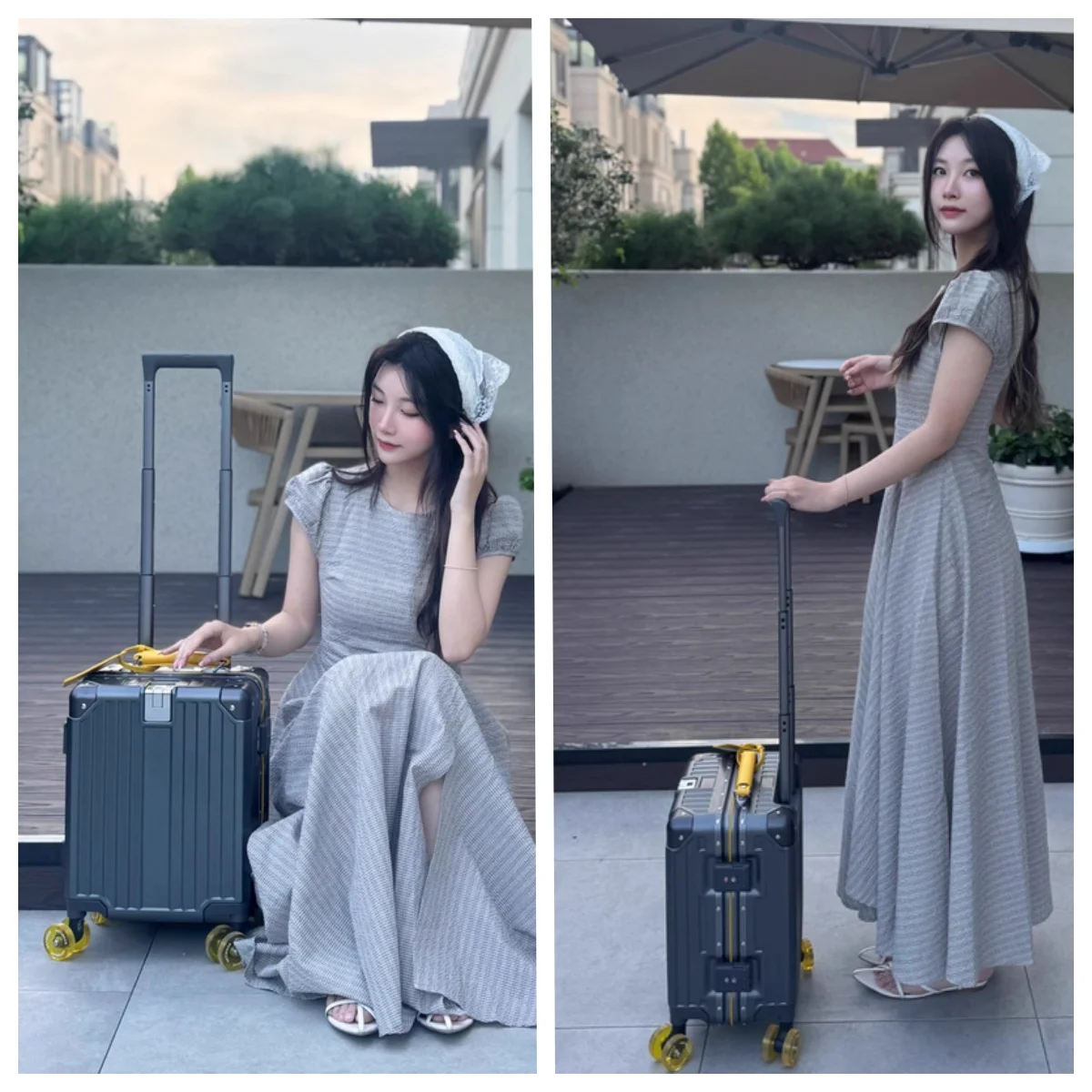 14‘’ Rolling Luggage Lightweig - огляд і ціна Aluminum Frame Carry On Luggage