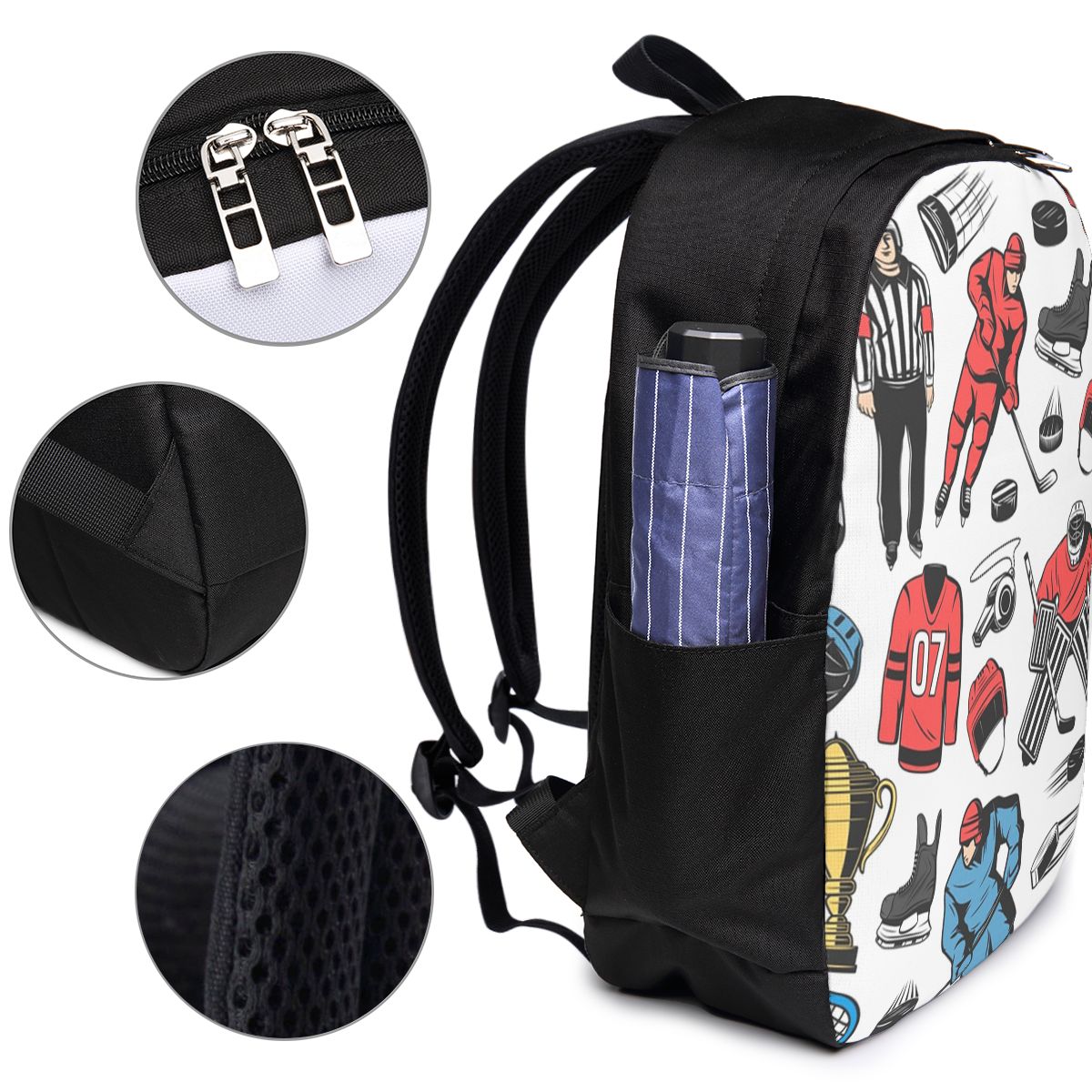 Ice Hockey Players On Rink Bac - огляд і ціна Travel Bags