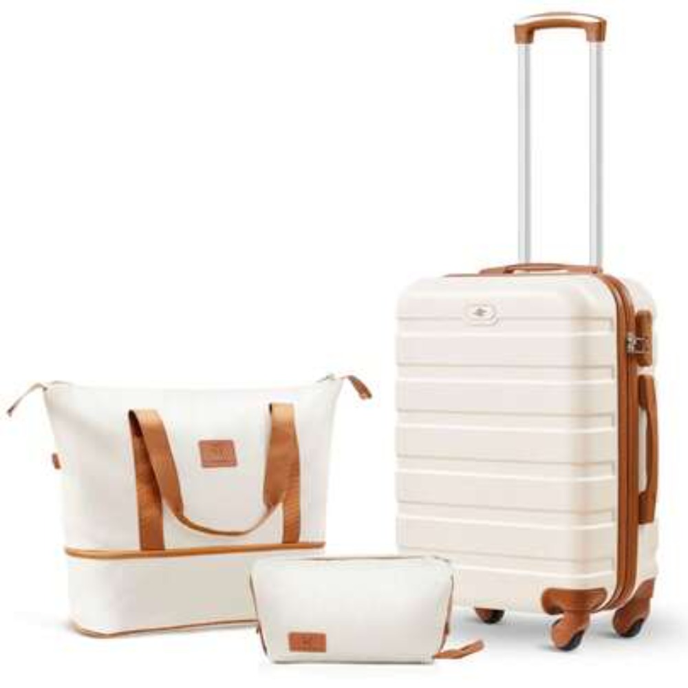 3 Piece Carry On Luggage Set 2 - огляд і ціна Expandable Hard Shell Luggage Set