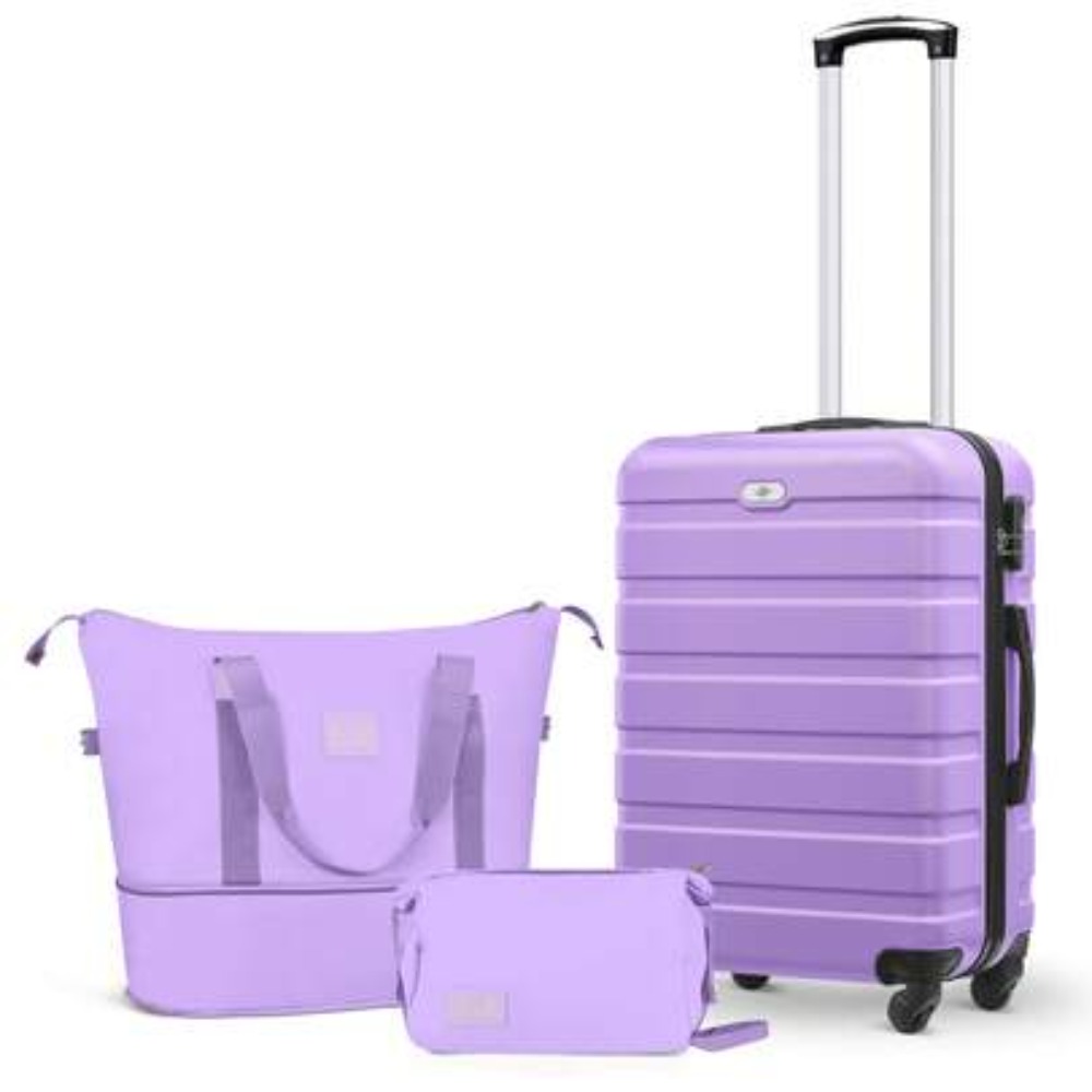 3 Piece Carry On Luggage Set 2 - огляд і ціна Expandable Hard Shell Luggage Set
