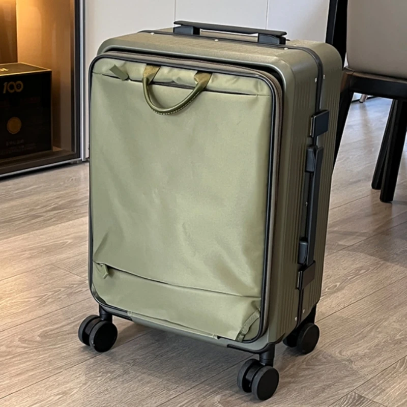 2-in-1 Suitcase Detachable Bac - огляд і ціна Aluminum Frame Carry On Luggage