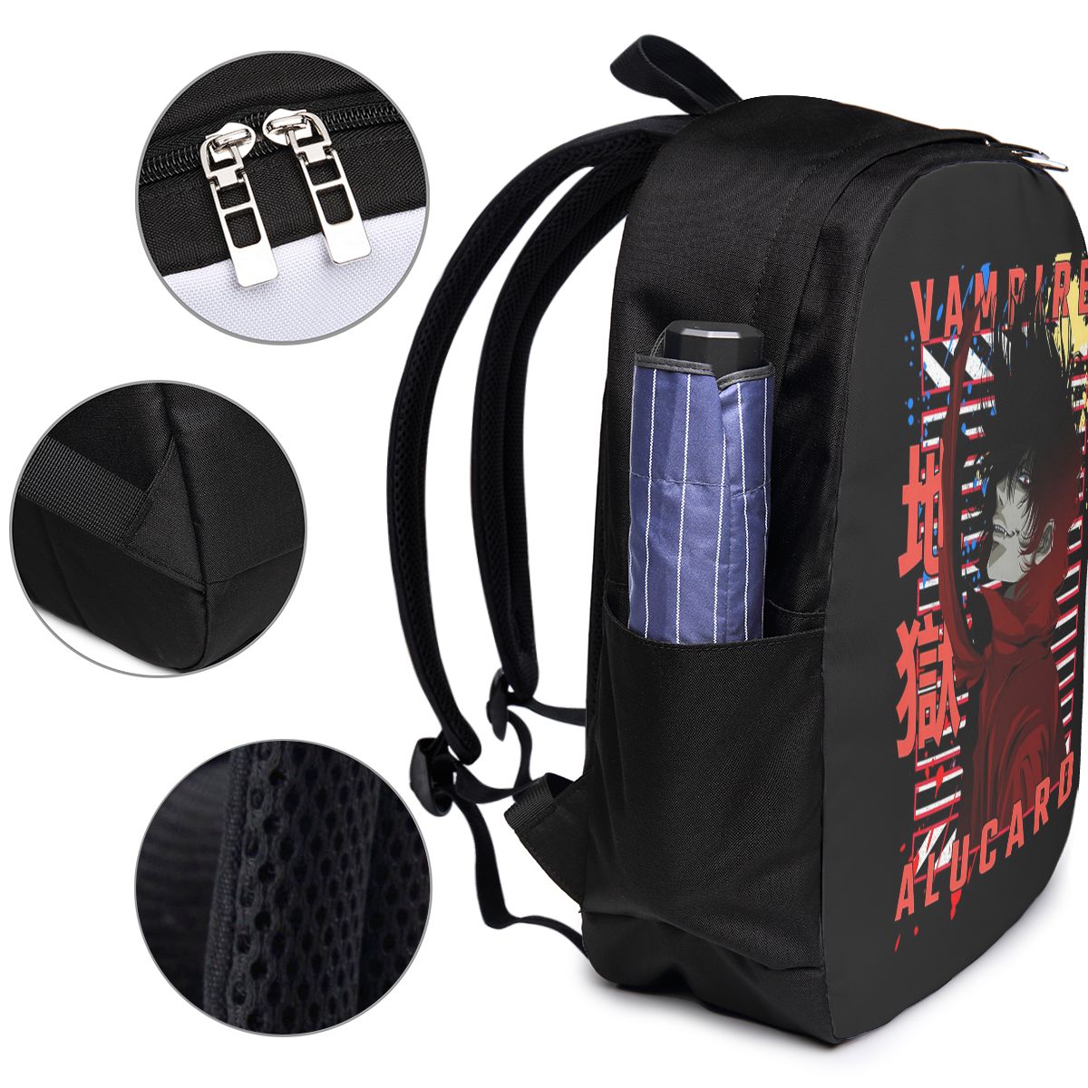 Alucard Hellsing Manga Backpac - огляд і ціна Travel Bags