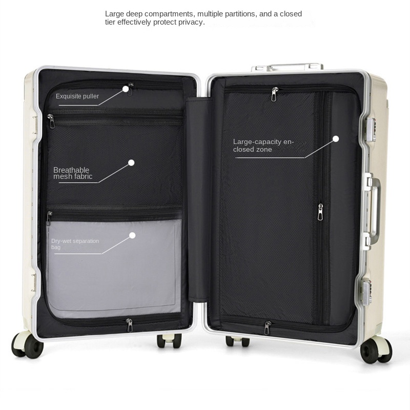 New 28-inch Wide-handle Suitca - огляд і ціна Spinner Wheel Rolling Suitcase 20 Inch