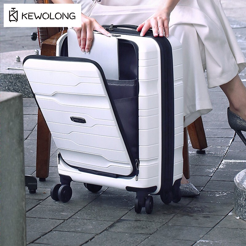 20 Inch Front Opening Carry On - огляд і ціна Cabin Size Lightweight Travel Trolley