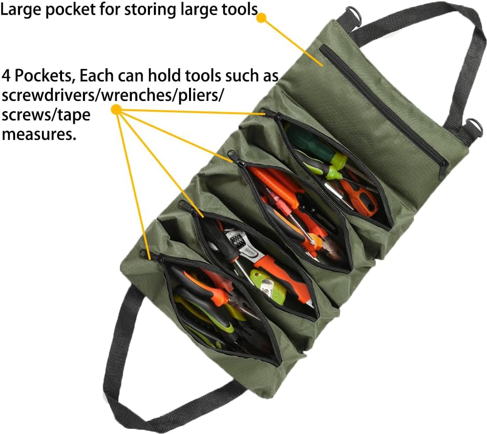 1pc Multi-Purpose Canvas Roll  - огляд і ціна Foldable Rolling Luggage Bag