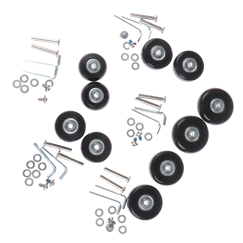 1Set OD 40-54mm Suitcase Parts - огляд і ціна Silent Replacement Luggage Wheels