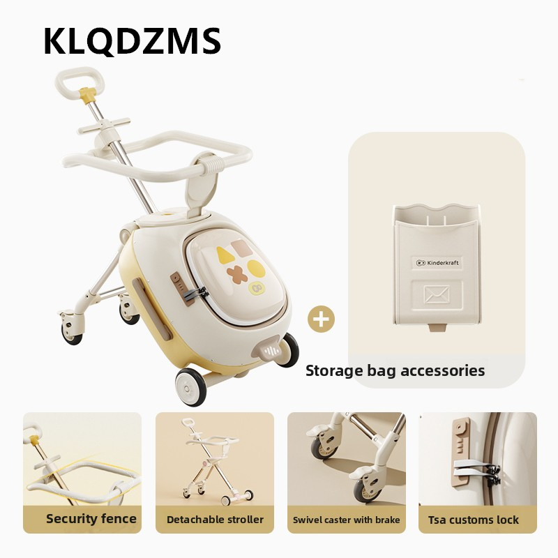 KLQDZMS ABS+PC Suitcase Childr - огляд і ціна Spinner Wheel Rolling Suitcase 20 Inch