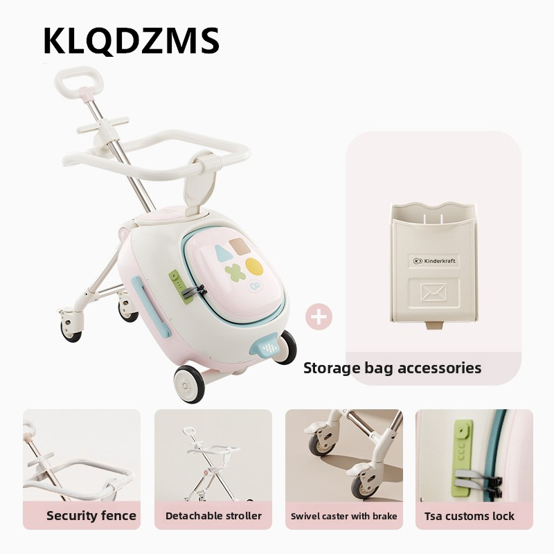 KLQDZMS ABS+PC Suitcase Childr - огляд і ціна Spinner Wheel Rolling Suitcase 20 Inch