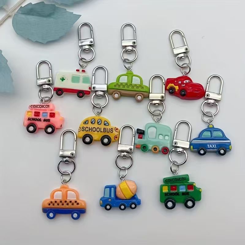 10pcs resin cartoon car keycha - огляд і ціна Luggage