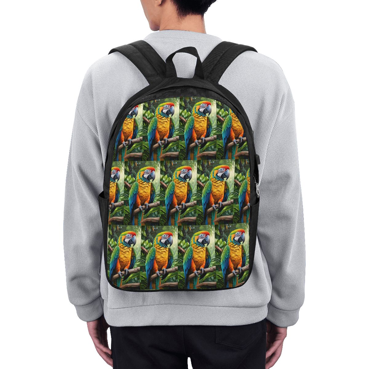 Cute Macaw Parrots Backpack Tr - огляд і ціна Travel Bags