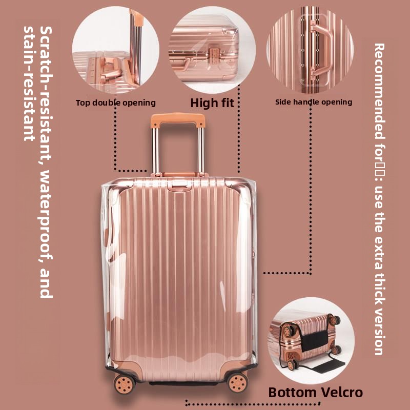 Thickened Protective Cover for - огляд і ціна Luggage Protective Cover Transparent