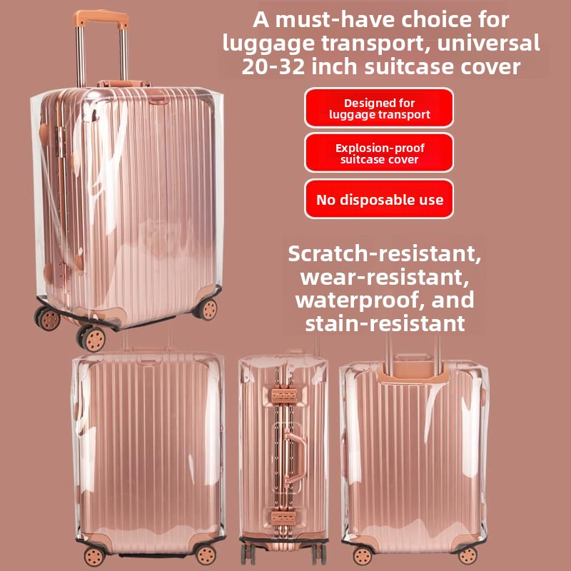 Thickened Protective Cover for - огляд і ціна Luggage Protective Cover Transparent