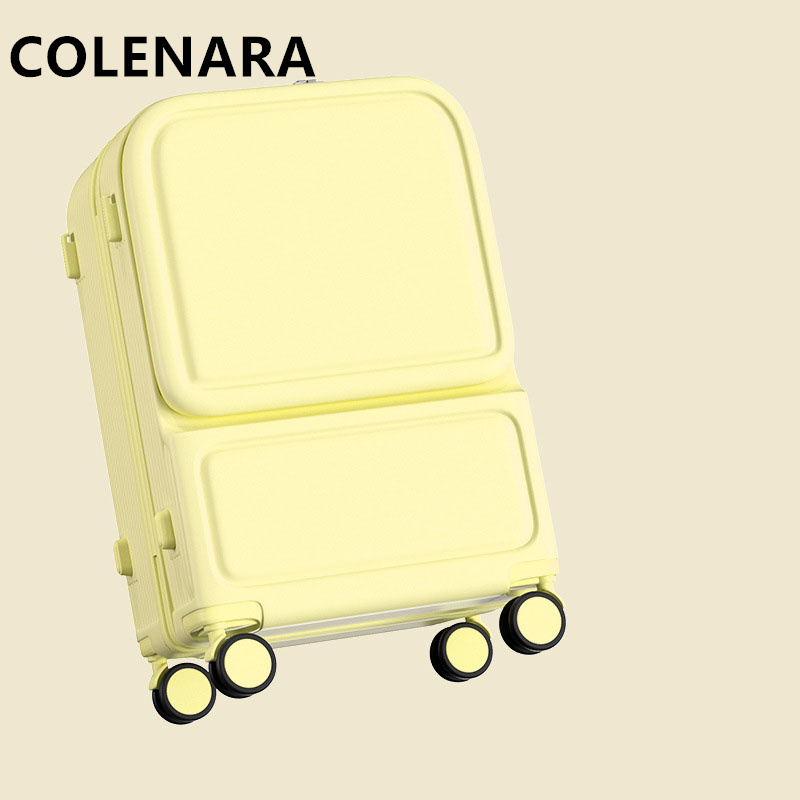 COLENARA ABS+PC Suitcase Front - огляд і ціна Front Opening Laptop Luggage 24 Inch