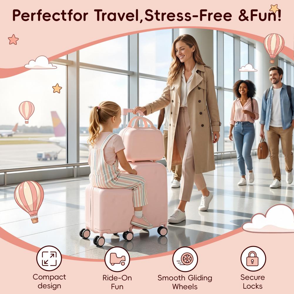 Fun Scooter 20 Inch Kids Ride  - огляд і ціна Kids Ride On Suitcase Scooter